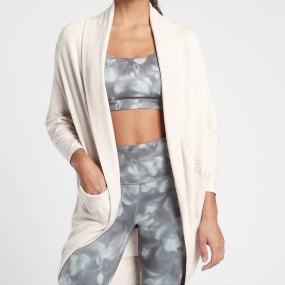 Athleta Ethereal Cocoon Wrap Slouchy Cardigan. SO SOFT & COMFY. SIZE XXS/XS